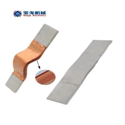 China Conectores blandos de barras flexibles de cobre recubiertas de níquel para transformadores eléctricos G02 en venta