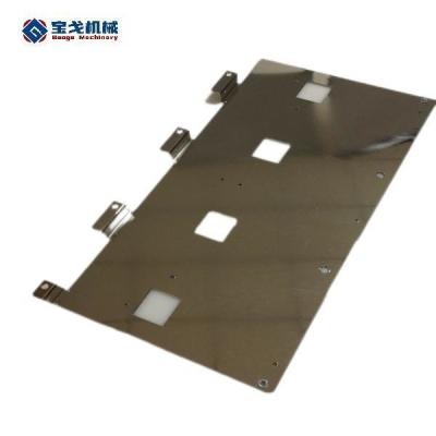 China CNC Stamping Aluminium Airconditioner Panel Plaat Metalen Fabricatie met concurrerende Te koop