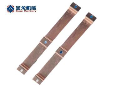 China Professional Tapping Processed Pure Copper C11000 Bus Bar Connections for Switchgear for sale