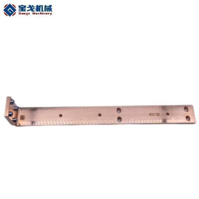 China Bg 3329 99.99% Pure Copper T2 Red Copper Busbar with 10m Screws Custom Order Request for sale