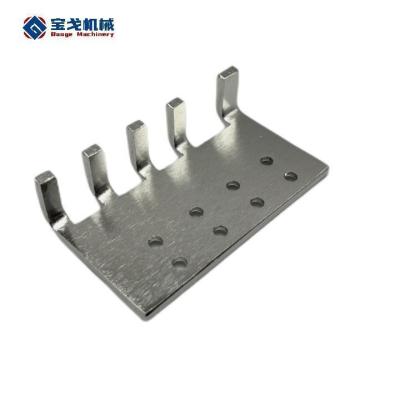 China Elektriciteitsindustrie 6 Position Ground Busbar for Tin Plated Elpd-Cat5/6 Protectors Te koop