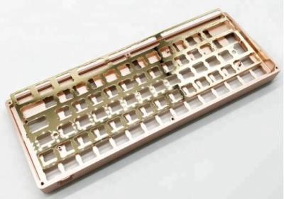 China CNC, der kundengebundenen Aluminiumprodukt-mechanischen Tastatur-Rahmen maschinell bearbeitet zu verkaufen