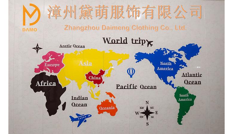 Verified China supplier - Zhangzhou Daimeng Clothing Co., Ltd.