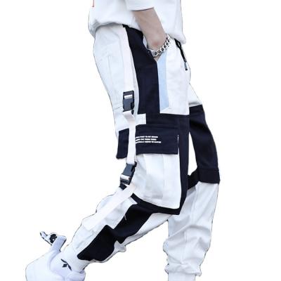 China Custom Hot Sale Mens Multi Pockets Casual Hip Hop Male Track Windproof Streetwear Pants Joggers Pants for sale