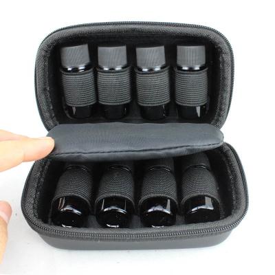 China Lightweight Essential Oil Storage Case 8 Vials 5ml Essential Oil Bottle Holder Carry Bag for sale