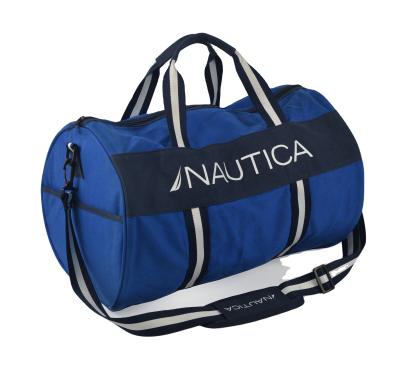 China High Quality Unisex Gym Bodybuilding Mens Sports Performance Duffle Team Royal Blue Classic Barrel Multi Bag for sale