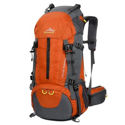 China Factory wholesale waterproof outdoor sports backpack mountaineering bag 50L trekking backpack travel bag for sale