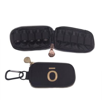 China Fashion Key Chain Essential Oil Carry Case Travel Oil Carry Organizer Pouch Carrying Storage Bags for Travel or Home Storage for sale