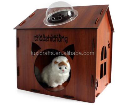 China Wholesale Large Viable Modern Luxury Outdoor Indoor Wooden Doghouse for sale