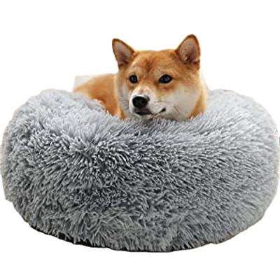 China Cheap Soothing Pet Bed Pet Product Pet Bed Cotton Viable Cashmere Factory Soothing Plush for sale