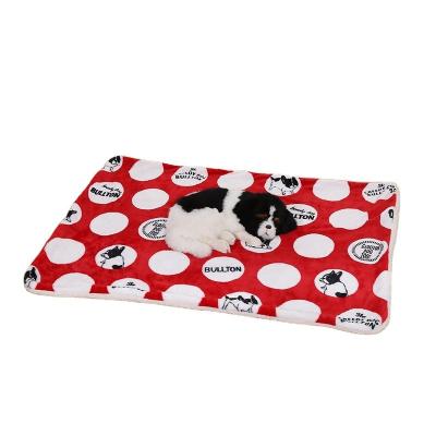 China Portable Sofa Cover Reversible Coral Fleece Pet Couch Bed Furniture Cover Removable Pet Blanket Small for sale