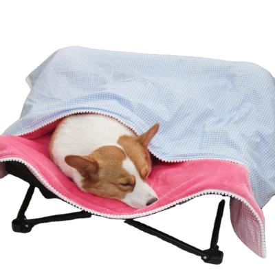 China 2022 DXL Fleece Dog Cat Blanket Long Plush Machine Washable Luxury Waterproof Pet Blanket for sale