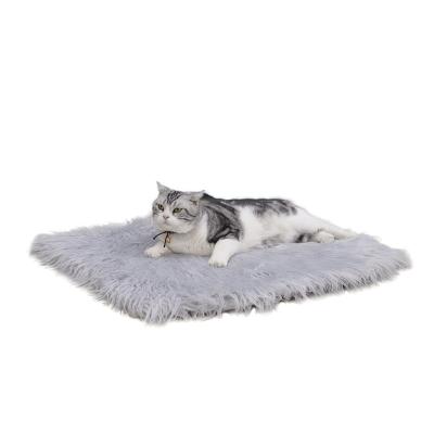 China New Design Pet Products Durable Plush Rug Long Cover Foldable Pet Products Dog Couch Mats For Dog Mat for sale