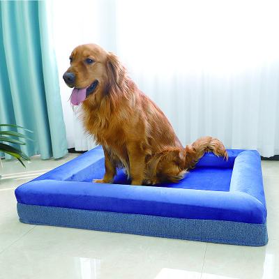 China Cover Removable Best Selling 2022 Portable Pet Pillow Sofa Memory Foam Orthopedic Dog Orthopedic Bed With Cover for sale