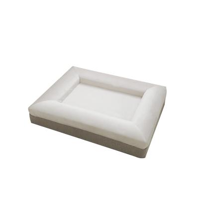 China Removable Cover Custom Pet Beds for Large Dogs Sofa Memory Foam Dog Bed Washable Orthopedic Dog Bed for sale