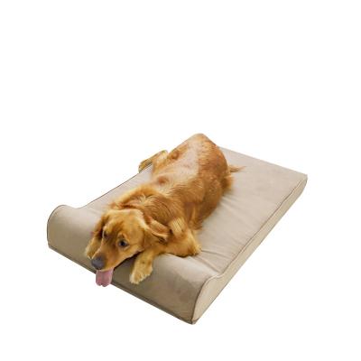 China Removable Cover Amazon Top Selling Luxury Pet Beds Memory Foam Orthopedic Dog Bed With Washable Removable Cover for sale