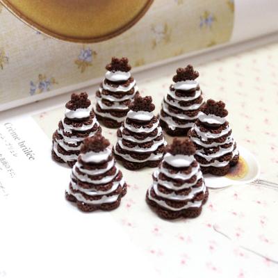 China China RESIN CHOCOLATE PATCHES Dollhouse Food Miniatures Flat Back Cabochons For Craft Slime Charms for sale