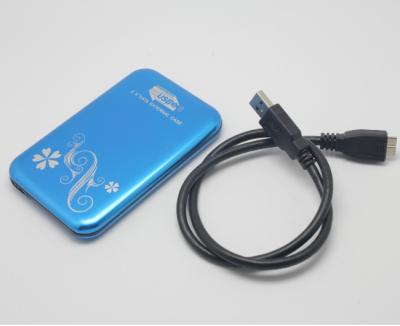 China USB 3.0 SATA HDD Aluminum High Speed ​​External Enclosure 2.5 Inch Hard Drive Disk for sale