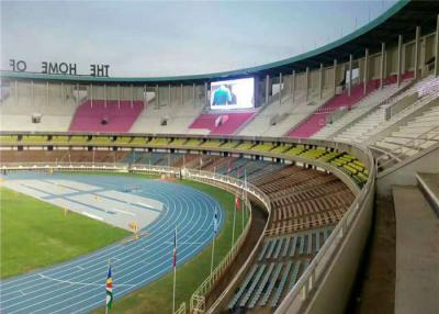 China Placas de propaganda do estádio de futebol/exposição conduzida 8mm com suporte ajustável à venda