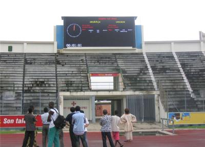 China Uniformidade da cor da manutenção fácil da exposição de diodo emissor de luz do perímetro do esporte da prova da poeira boa à venda