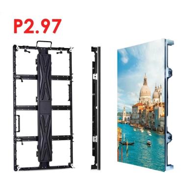 Chine Cabinet mobile de location 5000nits de l'affichage à LED de l'étape SMD1921 IP21 P2.976 à vendre