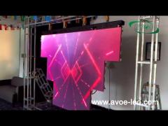 Type A Pro Stage Background Led Display Panel Curve Cabinet 500x1000mm