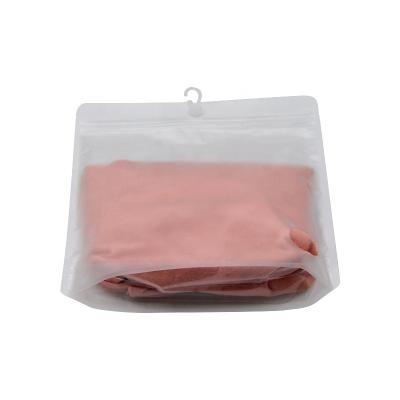 China Factory offer recyclable custom logo printed seal bag zip lock bag clothing plastic bag directly for sale