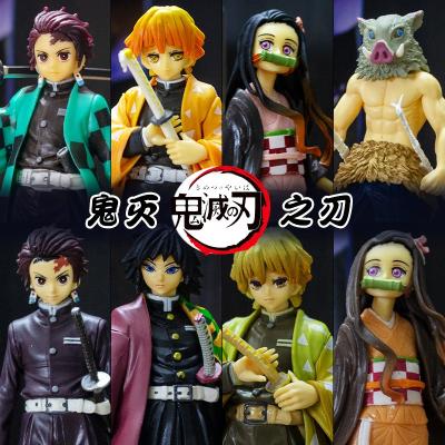 China PVC Nidouzi of Hot Sale Environmentally Friendly Popular Anime Blade of Demon Slayers My Wife Zenyi Butterfly Ninja Anime Toy Model Ornaments for sale