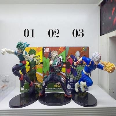 China Cartoon Toy My Hero Academia Anime Action Figure Toy Midoriya Izuku PVC Action Figure Anime Figure for sale