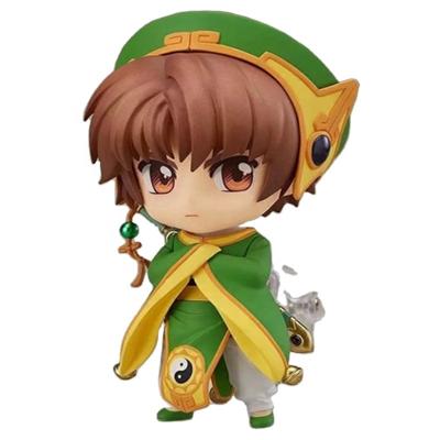 China Cartoon Toy 10cm Q Version Card Kidnapper Sakura 763# LI SYAORAN Cartoon Model Toys Japanese Anime PVC Figure for sale