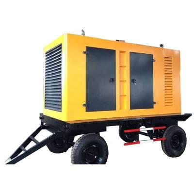 China 50Hz 1500rpm Yuchai 80kw Silent Truck Trailer Diesel Generator With Hard Terminals SZ--Y190GF for sale