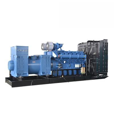 China yuchai 1600kw diesel generator heavy duty 2000 KVA power three phase fueless AC SZ-Y2481GF for sale