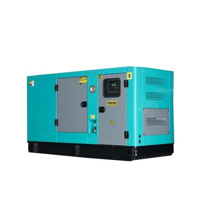 China Low rpm sound proof 100kw three phase power genset with silent Ricard diesel engine SZ--151GF for sale