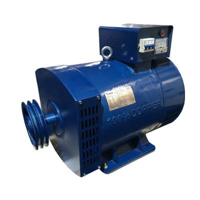 China ST-7.5KW single phase alternator with ST-7.5KW pulley for sale