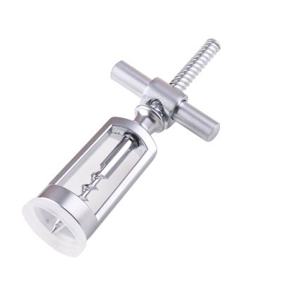 China Custom High Quality Color Zinc Alloy Manual Corkscrew Stainless Steel Wine Bottle Opener Bar Accessories for sale