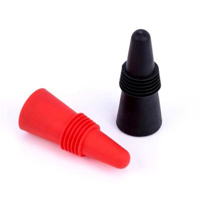 China High quality silicone rubber factory sales food silicone rubber champagne red wine bottle stopper for sale