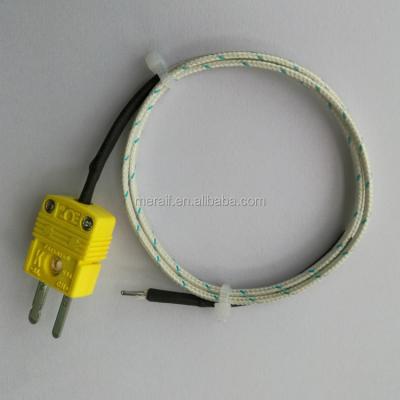 Китай Type K OMEGA thermocouple With Connector,Omega thermocouple, K type thermocouple wholesale продается