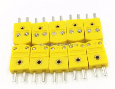 중국 wholesale K Type Thermocouple Male/Female Mini Connectors Plug Thermocouple Temperature Male K Type Sensors 판매용