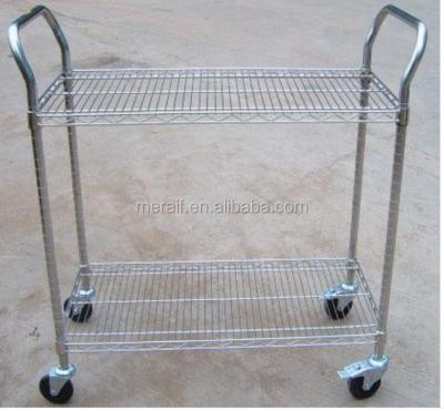 China ESD stainless steel Shelf trolley SMT Reel Storage Trolley SMD Reel Cart for sale