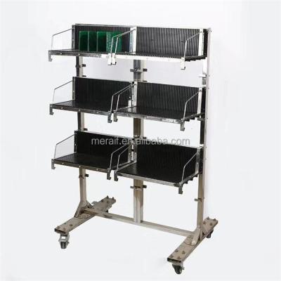 China Factory price PCB storage Antistatic cart with racks/Hanging basket PCB Storage trolley/Antistatic PCB Rack trolley for sale