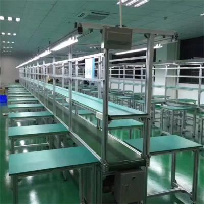 China La planta de fabricación del PWB de la banda transportadora del Pvc llevó la planta de fabricación del bulbo o la línea de envasado en venta