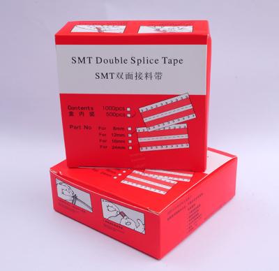 China Cinta antiestática 500pcs/caja del portador de la cinta 16m m Smt del empalme del doble del Esd Smt en venta