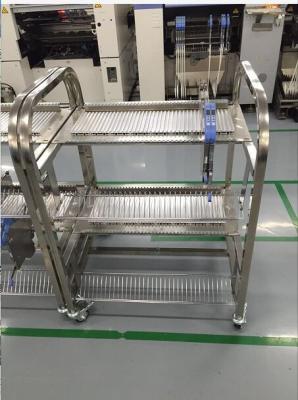 China Anti Static Esd Magazine Rack Smt Juki Ke Feeder Storage Cart Trolley for sale