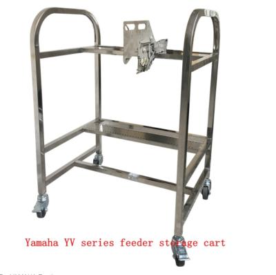 China 304 Stainless Steel Yv Smt Feeder Cart Yamaha Yv88 Yv100x Yv112 Feeder Storage Cart for sale