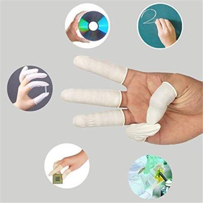 中国 Latex Finger Cot Anti-Static Finger Cot For Finger Protecting 販売のため