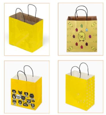 China environment kraft paper shopping bags for sale