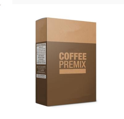 China cardboard kraft paper tea and coffee packaging bags for sale