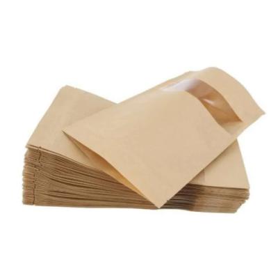 China custom wholesale kraft window packaging bags for sale