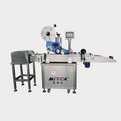 China machinery & MT-60 Hardware Automatic Label Paging Labeling Machine For Card And Bags Label Applicator for sale