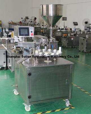 China Chemical Automatic Ultrasonic Toothpaste Soft Tube Filling Sealing Machine for sale